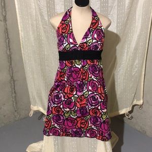 Women’s multi colored dress.